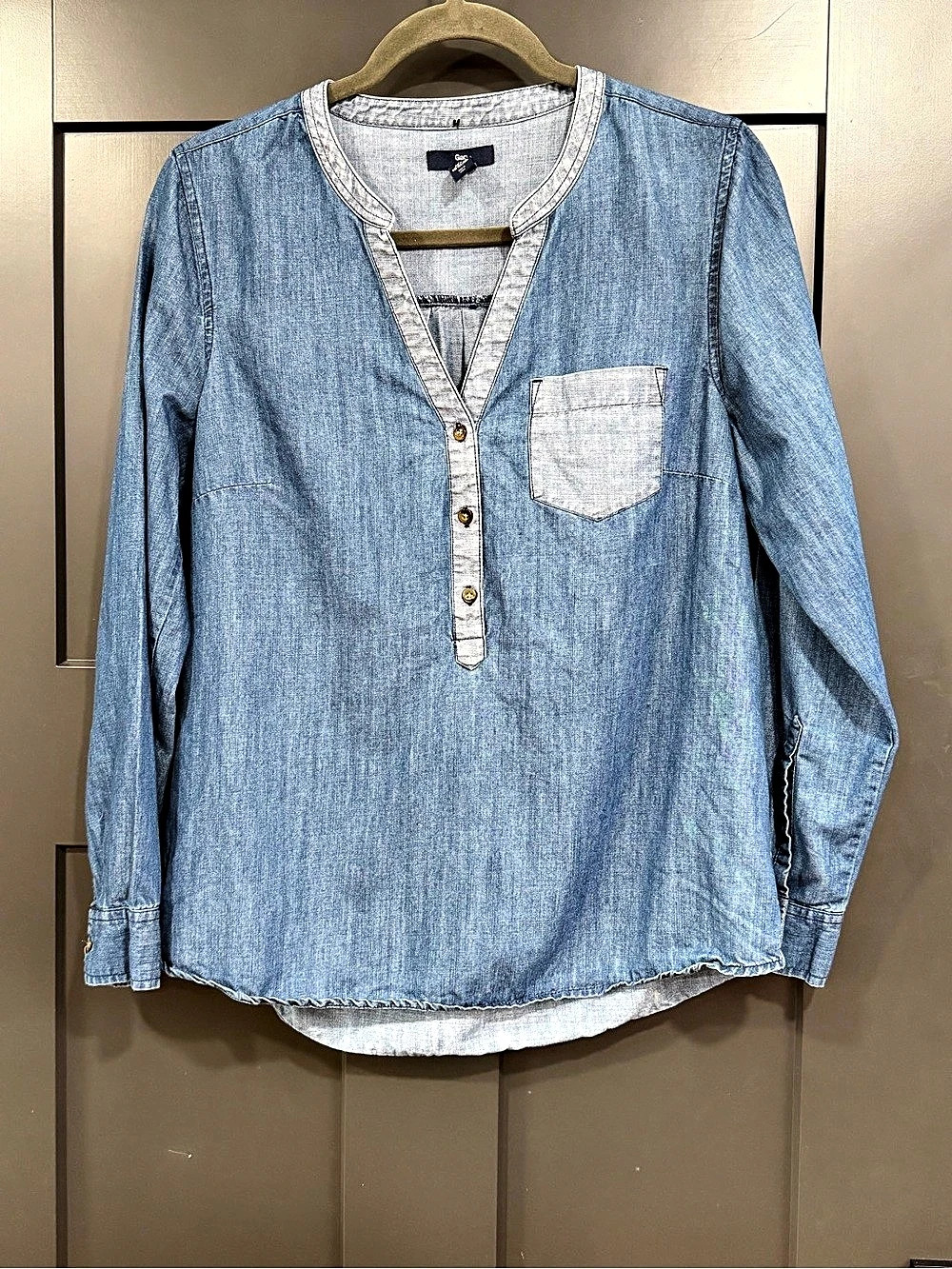 Gap Denim Top -Size Small